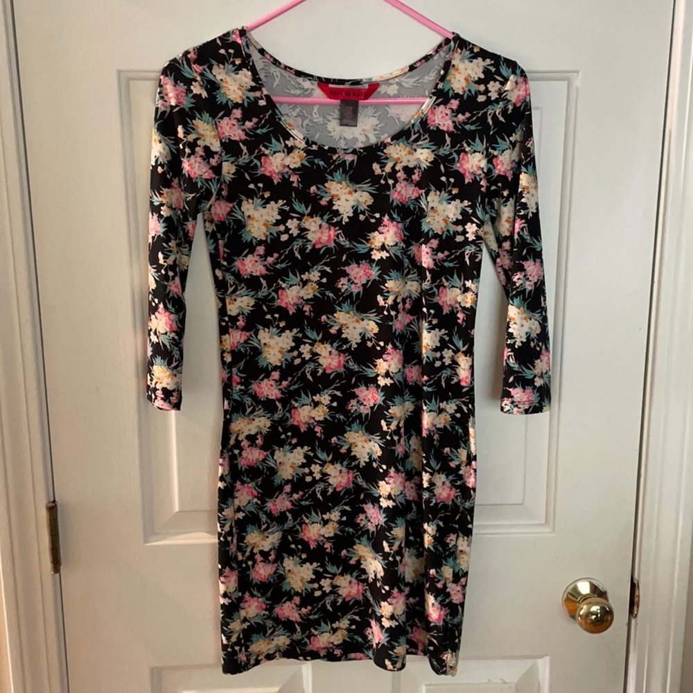 Floral Bodycon Dress